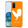 תרנגול כיסוי מגן קשיח בעיצוב אישי עם השם שלך ל Samsung Galaxy S20 5G יחידה אחת סקרין מובייל