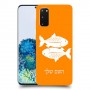 דגים כיסוי מגן קשיח בעיצוב אישי עם השם שלך ל Samsung Galaxy S20 5G יחידה אחת סקרין מובייל