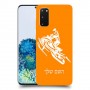 אופנוע שלג כיסוי מגן קשיח בעיצוב אישי עם השם שלך ל Samsung Galaxy S20 5G יחידה אחת סקרין מובייל