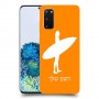 גלישה כיסוי מגן קשיח בעיצוב אישי עם השם שלך ל Samsung Galaxy S20 5G יחידה אחת סקרין מובייל