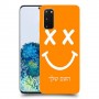סמיילי כיסוי מגן קשיח בעיצוב אישי עם השם שלך ל Samsung Galaxy S20 5G יחידה אחת סקרין מובייל