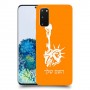 פסל החירות כיסוי מגן קשיח בעיצוב אישי עם השם שלך ל Samsung Galaxy S20 5G יחידה אחת סקרין מובייל