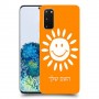 שמש כיסוי מגן קשיח בעיצוב אישי עם השם שלך ל Samsung Galaxy S20 5G יחידה אחת סקרין מובייל