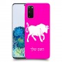 שור כיסוי מגן קשיח בעיצוב אישי עם השם שלך ל Samsung Galaxy S20 5G יחידה אחת סקרין מובייל