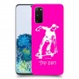 ילד סקייטבורד כיסוי מגן קשיח בעיצוב אישי עם השם שלך ל Samsung Galaxy S20 5G יחידה אחת סקרין מובייל