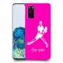 שחקן טניס כיסוי מגן קשיח בעיצוב אישי עם השם שלך ל Samsung Galaxy S20 5G יחידה אחת סקרין מובייל