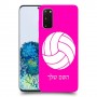 כדורעף - כדור כיסוי מגן קשיח בעיצוב אישי עם השם שלך ל Samsung Galaxy S20 5G יחידה אחת סקרין מובייל