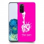 פסל החירות כיסוי מגן קשיח בעיצוב אישי עם השם שלך ל Samsung Galaxy S20 5G יחידה אחת סקרין מובייל