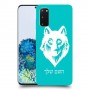 זאב כיסוי מגן קשיח בעיצוב אישי עם השם שלך ל Samsung Galaxy S20 5G יחידה אחת סקרין מובייל