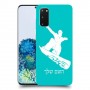 סנובורד כיסוי מגן קשיח בעיצוב אישי עם השם שלך ל Samsung Galaxy S20 5G יחידה אחת סקרין מובייל