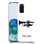 חצוצרה כיסוי מגן קשיח בעיצוב אישי עם השם שלך ל Samsung Galaxy S20 5G יחידה אחת סקרין מובייל
