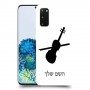 כינור כיסוי מגן קשיח בעיצוב אישי עם השם שלך ל Samsung Galaxy S20 5G יחידה אחת סקרין מובייל