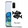 דגים כיסוי מגן קשיח בעיצוב אישי עם השם שלך ל Samsung Galaxy S20 5G יחידה אחת סקרין מובייל