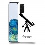 טלסקופ כיסוי מגן קשיח בעיצוב אישי עם השם שלך ל Samsung Galaxy S20 5G יחידה אחת סקרין מובייל