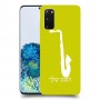 סקספון כיסוי מגן קשיח בעיצוב אישי עם השם שלך ל Samsung Galaxy S20 5G יחידה אחת סקרין מובייל