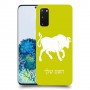 שור כיסוי מגן קשיח בעיצוב אישי עם השם שלך ל Samsung Galaxy S20 5G יחידה אחת סקרין מובייל