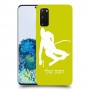 סקִי כיסוי מגן קשיח בעיצוב אישי עם השם שלך ל Samsung Galaxy S20 5G יחידה אחת סקרין מובייל