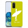 גלישה כיסוי מגן קשיח בעיצוב אישי עם השם שלך ל Samsung Galaxy S20 5G יחידה אחת סקרין מובייל