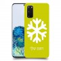 שלג כיסוי מגן קשיח בעיצוב אישי עם השם שלך ל Samsung Galaxy S20 5G יחידה אחת סקרין מובייל