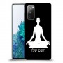 יוגה כיסוי מגן קשיח בעיצוב אישי עם השם שלך ל Samsung Galaxy S20 FE 5G יחידה אחת סקרין מובייל