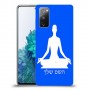 יוגה כיסוי מגן קשיח בעיצוב אישי עם השם שלך ל Samsung Galaxy S20 FE 5G יחידה אחת סקרין מובייל