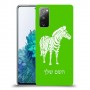 זברה כיסוי מגן קשיח בעיצוב אישי עם השם שלך ל Samsung Galaxy S20 FE 5G יחידה אחת סקרין מובייל