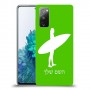 גלישה כיסוי מגן קשיח בעיצוב אישי עם השם שלך ל Samsung Galaxy S20 FE 5G יחידה אחת סקרין מובייל
