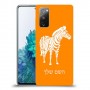 זברה כיסוי מגן קשיח בעיצוב אישי עם השם שלך ל Samsung Galaxy S20 FE 5G יחידה אחת סקרין מובייל