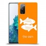 דגים כיסוי מגן קשיח בעיצוב אישי עם השם שלך ל Samsung Galaxy S20 FE 5G יחידה אחת סקרין מובייל