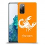 עקרב כיסוי מגן קשיח בעיצוב אישי עם השם שלך ל Samsung Galaxy S20 FE 5G יחידה אחת סקרין מובייל