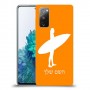 גלישה כיסוי מגן קשיח בעיצוב אישי עם השם שלך ל Samsung Galaxy S20 FE 5G יחידה אחת סקרין מובייל