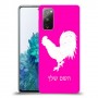 תרנגול כיסוי מגן קשיח בעיצוב אישי עם השם שלך ל Samsung Galaxy S20 FE 5G יחידה אחת סקרין מובייל