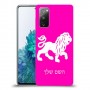 אריה כיסוי מגן קשיח בעיצוב אישי עם השם שלך ל Samsung Galaxy S20 FE 5G יחידה אחת סקרין מובייל