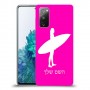 גלישה כיסוי מגן קשיח בעיצוב אישי עם השם שלך ל Samsung Galaxy S20 FE 5G יחידה אחת סקרין מובייל