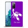 עקרב כיסוי מגן קשיח בעיצוב אישי עם השם שלך ל Samsung Galaxy S20 FE 5G יחידה אחת סקרין מובייל