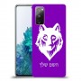 זאב כיסוי מגן קשיח בעיצוב אישי עם השם שלך ל Samsung Galaxy S20 FE 5G יחידה אחת סקרין מובייל