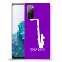 סקספון כיסוי מגן קשיח בעיצוב אישי עם השם שלך ל Samsung Galaxy S20 FE 5G יחידה אחת סקרין מובייל