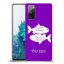 דגים כיסוי מגן קשיח בעיצוב אישי עם השם שלך ל Samsung Galaxy S20 FE 5G יחידה אחת סקרין מובייל