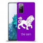 אריה כיסוי מגן קשיח בעיצוב אישי עם השם שלך ל Samsung Galaxy S20 FE 5G יחידה אחת סקרין מובייל