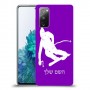 סקִי כיסוי מגן קשיח בעיצוב אישי עם השם שלך ל Samsung Galaxy S20 FE 5G יחידה אחת סקרין מובייל