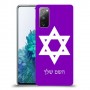 מגן דוד - ישראל כיסוי מגן קשיח בעיצוב אישי עם השם שלך ל Samsung Galaxy S20 FE 5G יחידה אחת סקרין מובייל