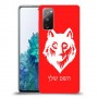 זאב כיסוי מגן קשיח בעיצוב אישי עם השם שלך ל Samsung Galaxy S20 FE 5G יחידה אחת סקרין מובייל