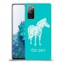 זברה כיסוי מגן קשיח בעיצוב אישי עם השם שלך ל Samsung Galaxy S20 FE 5G יחידה אחת סקרין מובייל