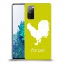 תרנגול כיסוי מגן קשיח בעיצוב אישי עם השם שלך ל Samsung Galaxy S20 FE 5G יחידה אחת סקרין מובייל