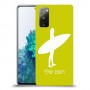 גלישה כיסוי מגן קשיח בעיצוב אישי עם השם שלך ל Samsung Galaxy S20 FE 5G יחידה אחת סקרין מובייל