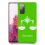 מאזניים כיסוי מגן קשיח בעיצוב אישי עם השם שלך ל Samsung Galaxy S20 FE יחידה אחת סקרין מובייל