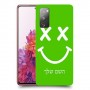 סמיילי כיסוי מגן קשיח בעיצוב אישי עם השם שלך ל Samsung Galaxy S20 FE יחידה אחת סקרין מובייל
