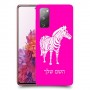 זברה כיסוי מגן קשיח בעיצוב אישי עם השם שלך ל Samsung Galaxy S20 FE יחידה אחת סקרין מובייל