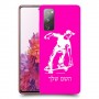 ילד סקייטבורד כיסוי מגן קשיח בעיצוב אישי עם השם שלך ל Samsung Galaxy S20 FE יחידה אחת סקרין מובייל
