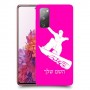 סנובורד כיסוי מגן קשיח בעיצוב אישי עם השם שלך ל Samsung Galaxy S20 FE יחידה אחת סקרין מובייל